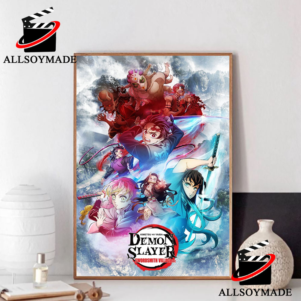 Risty Shop High Definition Designer Demon Slayer Key Anime DS Art Wall  Poster (Non Toxic Ink, Matt Finish Large size - 12x18 Inch, No Frame)  multicolor : Amazon.in: Home & Kitchen