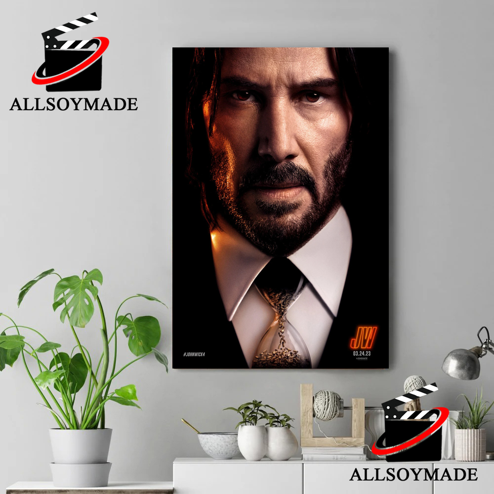 John Wick 4 Movie Poster 2023 - 11x17 Inches, Keanu Reeves