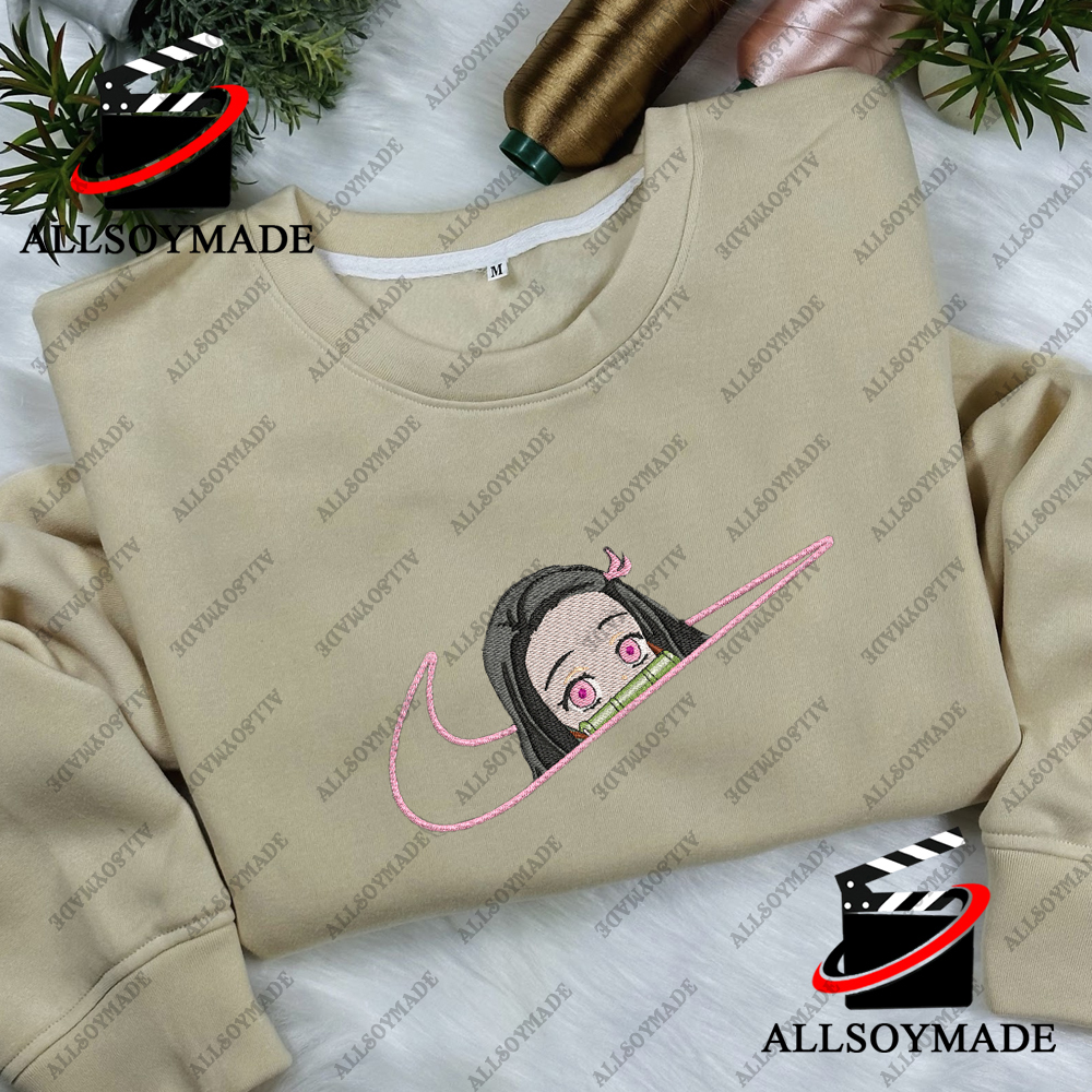 Nezuko Demon Slayer Embroidery Design, Anime design, Anime shirt,  Embroidered shirt, Anime Embroidery, Digital Download.