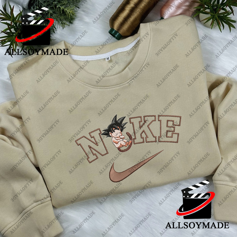 NIKE Custom Sweatshirt Hoodie Animecharacter Sleeve  Etsy