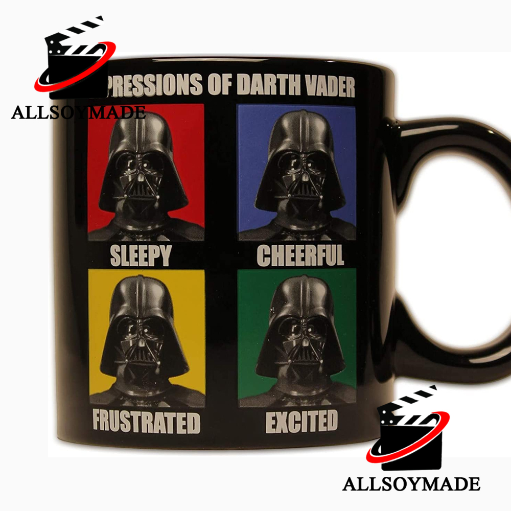 Cheap Star Wars Expressions Darth Vader Mug, Star Wars Coffee Mug