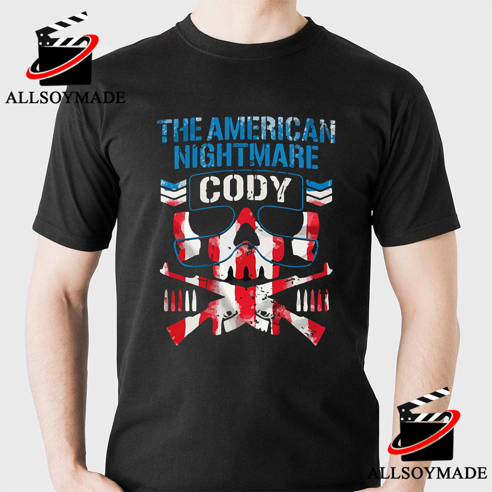 Cheap WWE The American Nightmare Dusty Rhodes T Shirt