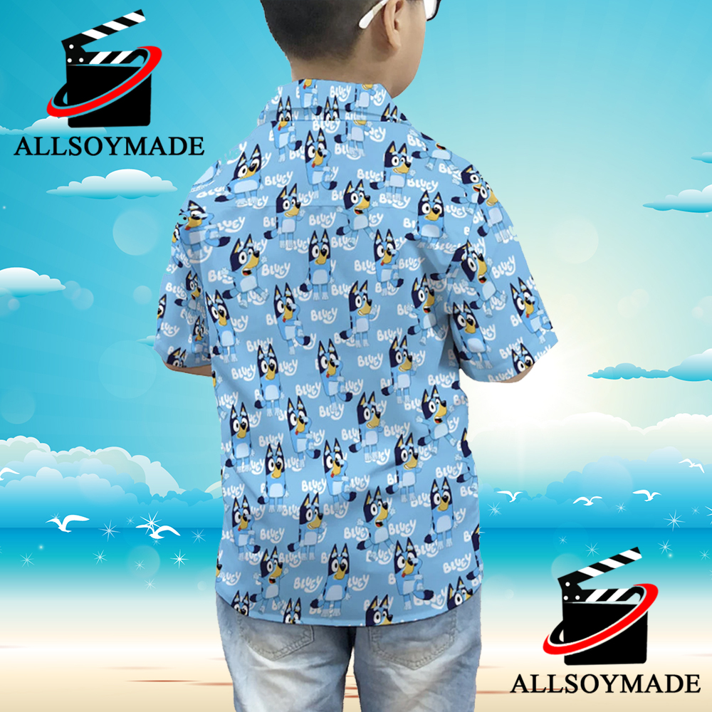 Bluey Hawaiian Shirt Bluey Family Best Hawaiian Shirts - Upfamilie Gifts  Store