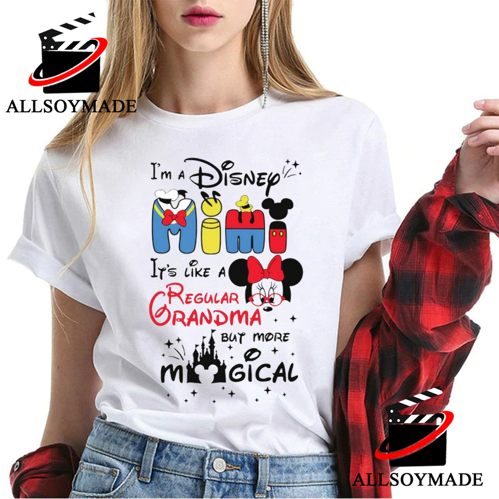 Funny I Am A Disney Mimi Happy Mothers Day T Shirt, Mickey Mouse Mom Shirt