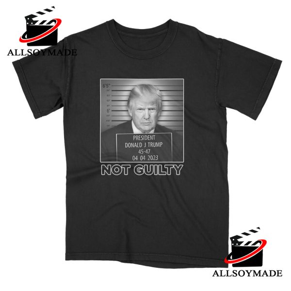 New Donald Trump Mugshot T Shirt, Trump Campaign T Shirt 1
