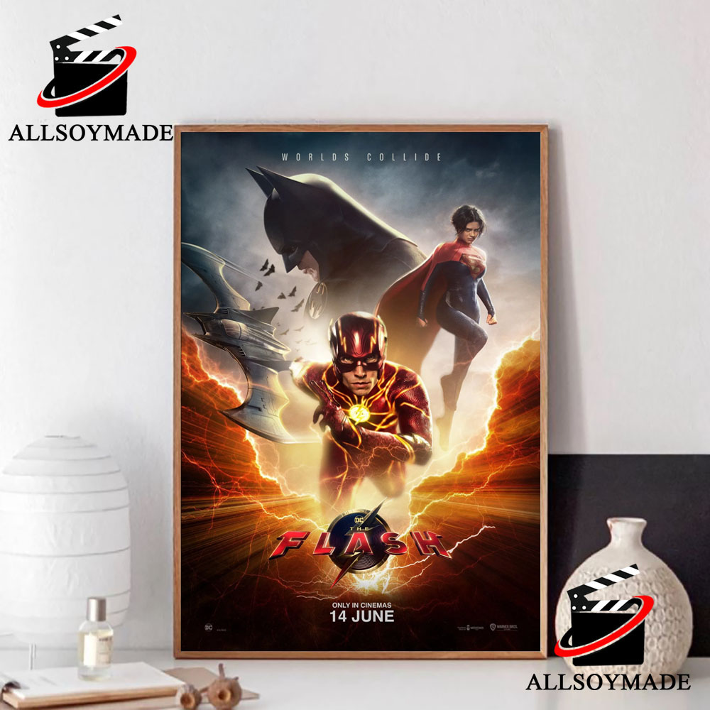 Warner Bros released new The Flash movie posters