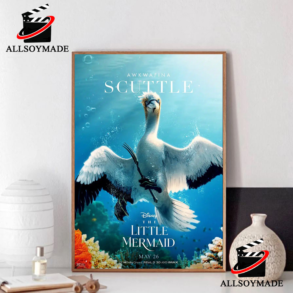 Unique The Little Mermaid 2023 Poster, Disney Gifts For Adults - Allsoymade