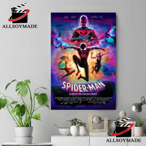 Cheap Marvel Comics Spider Man Across The Spider Verse Poster, Gifts For Marvel Fans