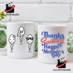 Personalized White ceramic coffee mug - Mother's Day Design