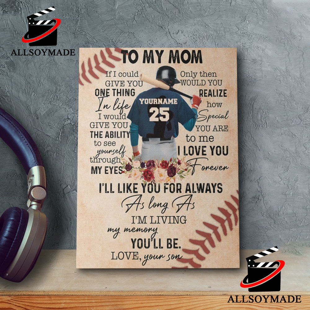 happy mothers day baseball