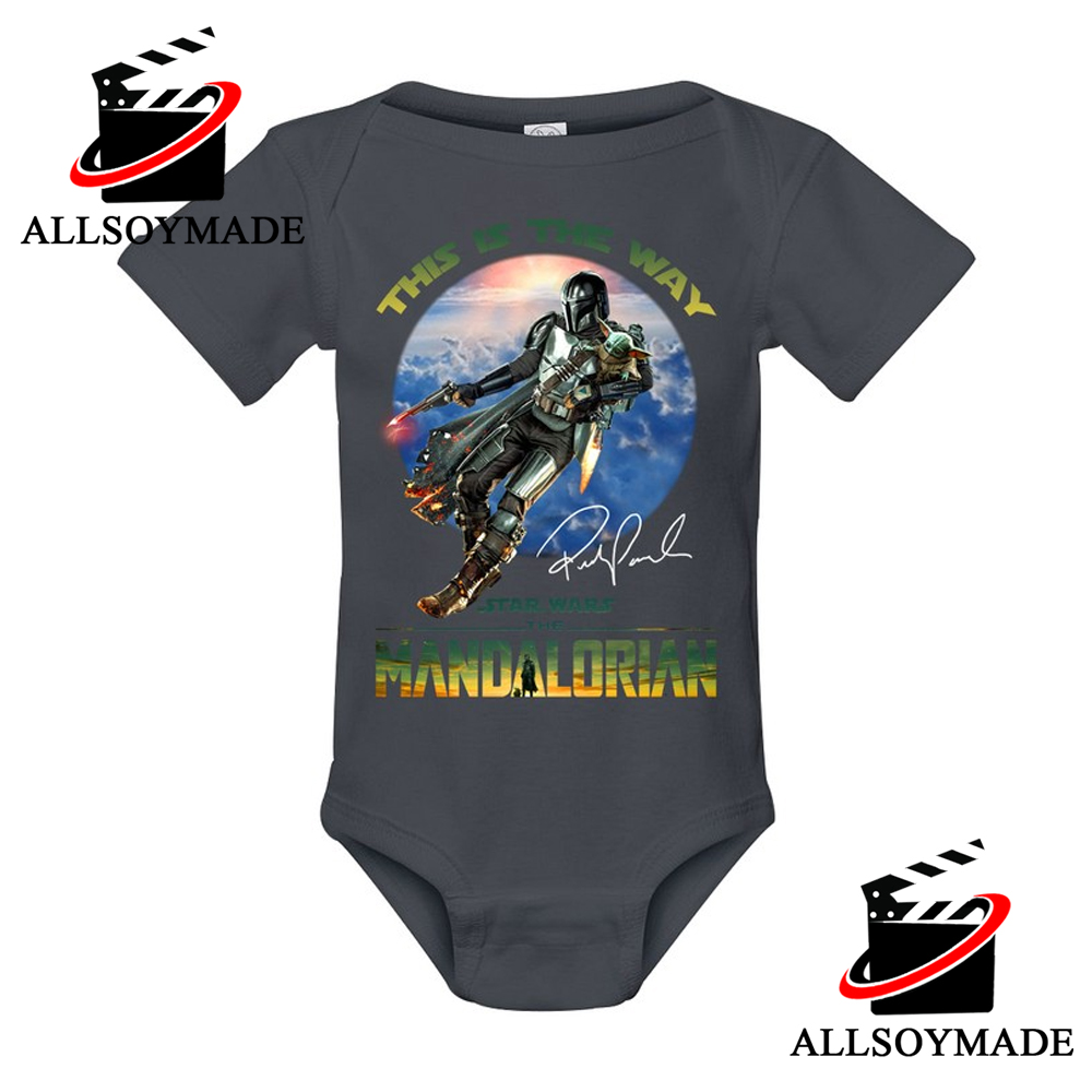 Unique Signature Mando This Is - Way T Shirt The Star Mandalorian This Wars Is Shirt, The The Allsoymade Way T