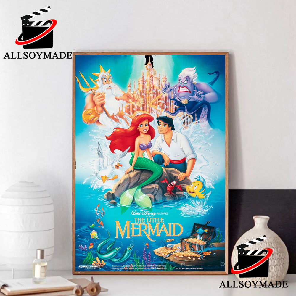 Unique The Little Mermaid 2023 Poster, Disney Gifts For Adults - Allsoymade