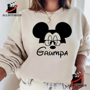Grumpa Mickey Mouse Mom Shirt, Mothers Day T Shirt Ideas, Personalized Mothers Day Gifts