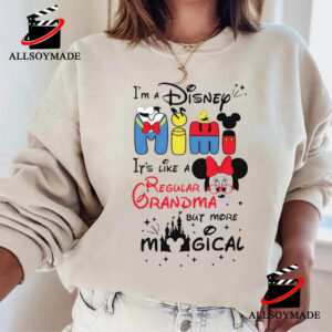I Am A Disney Mimi Happy Mothers Day T Shirt, Mickey Mouse Mom Shirt
