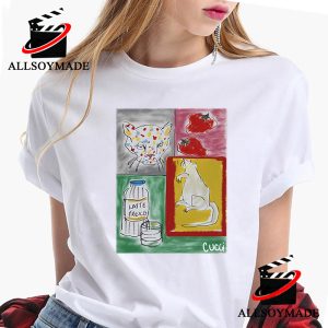 Sale Black Cat Gucci Tshirt Mens, Cheap Gucci Tshirt Womens