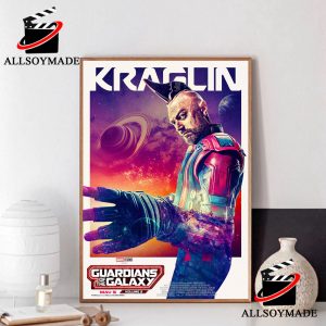 Cheap Kraglin Marvel Guardians Of The Galaxy Vol 3 Poster, Marvel Merchandise For Adults 1