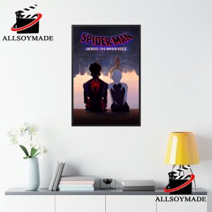 Cheap Miles Morales and Spider Gwen Spider Man Across The Spider Verse Poster 1