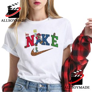 Cheap Nike Super Mario Sweatshirt, Super Mario Bros T Shirt