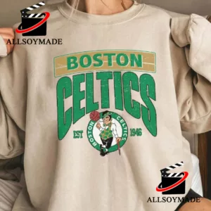 LeisureVintageStore Vintage Boston Celtics Member Club Sweatshirt Pullover