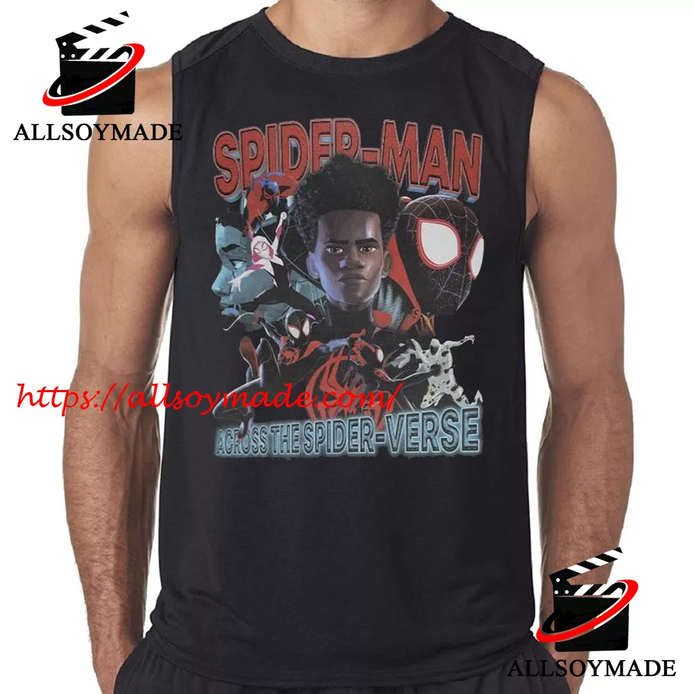 Marvel Spider-Man: Across The Spider-Verse Miles Basketball Jersey