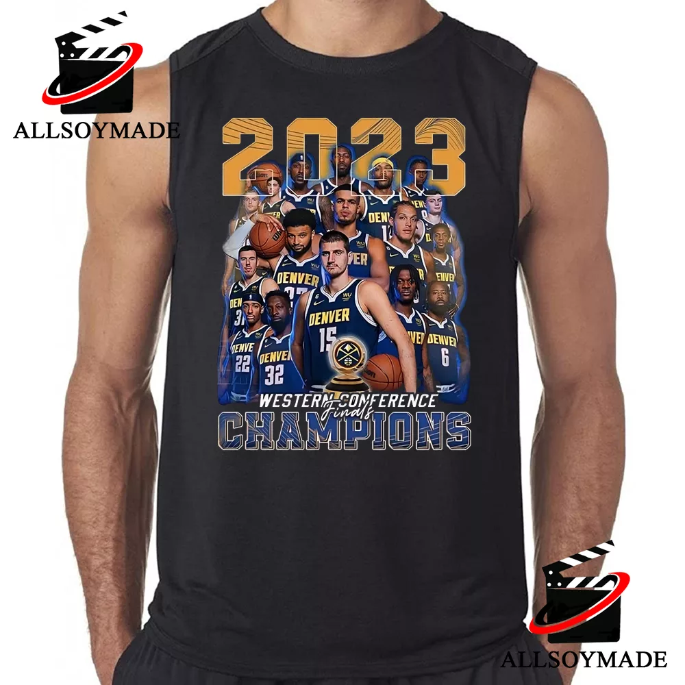 Limited 2023 NBA Finals All Player Basketball Denver Nuggets T Shirt,  Nuggets Championship Shirt - Allsoymade