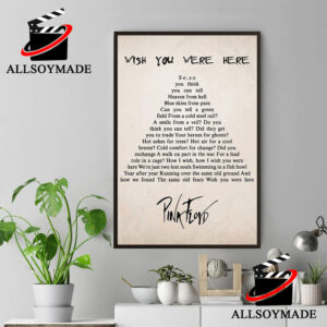 Cheap Album Wish You Were Here Pink Floyd Poster - Allsoymade