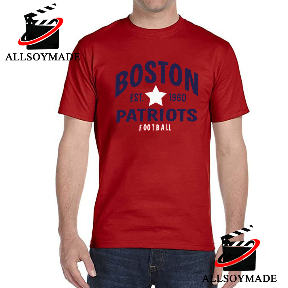 Cheap American Football Team EST 1960 Boston Patriots Hoodie, New England  Patriots T Shirt Womens - Allsoymade