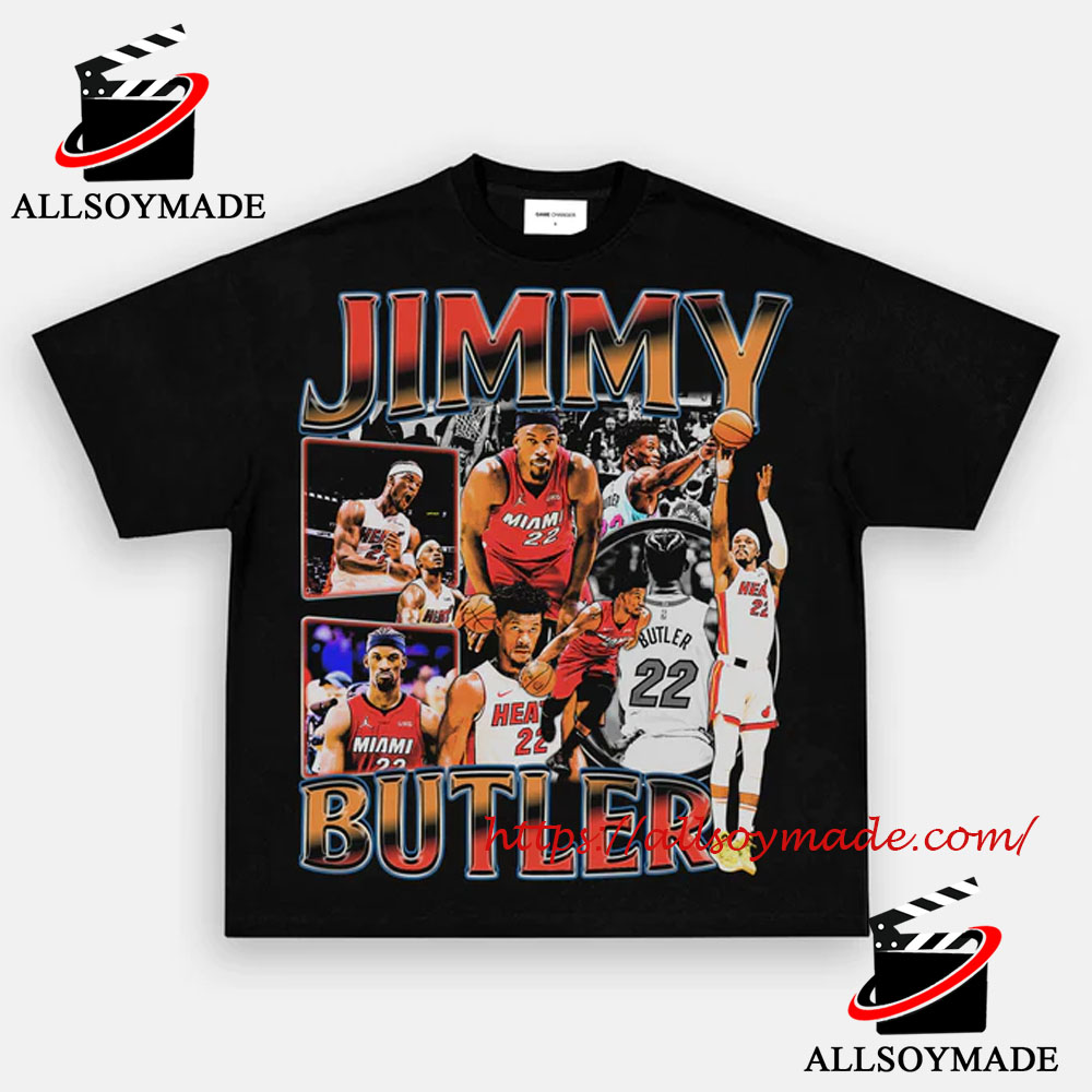 Jimmy Butler Shirt Basketball shirt Best Classic 90s Graphic Tee Miami Heat  - Laughinks