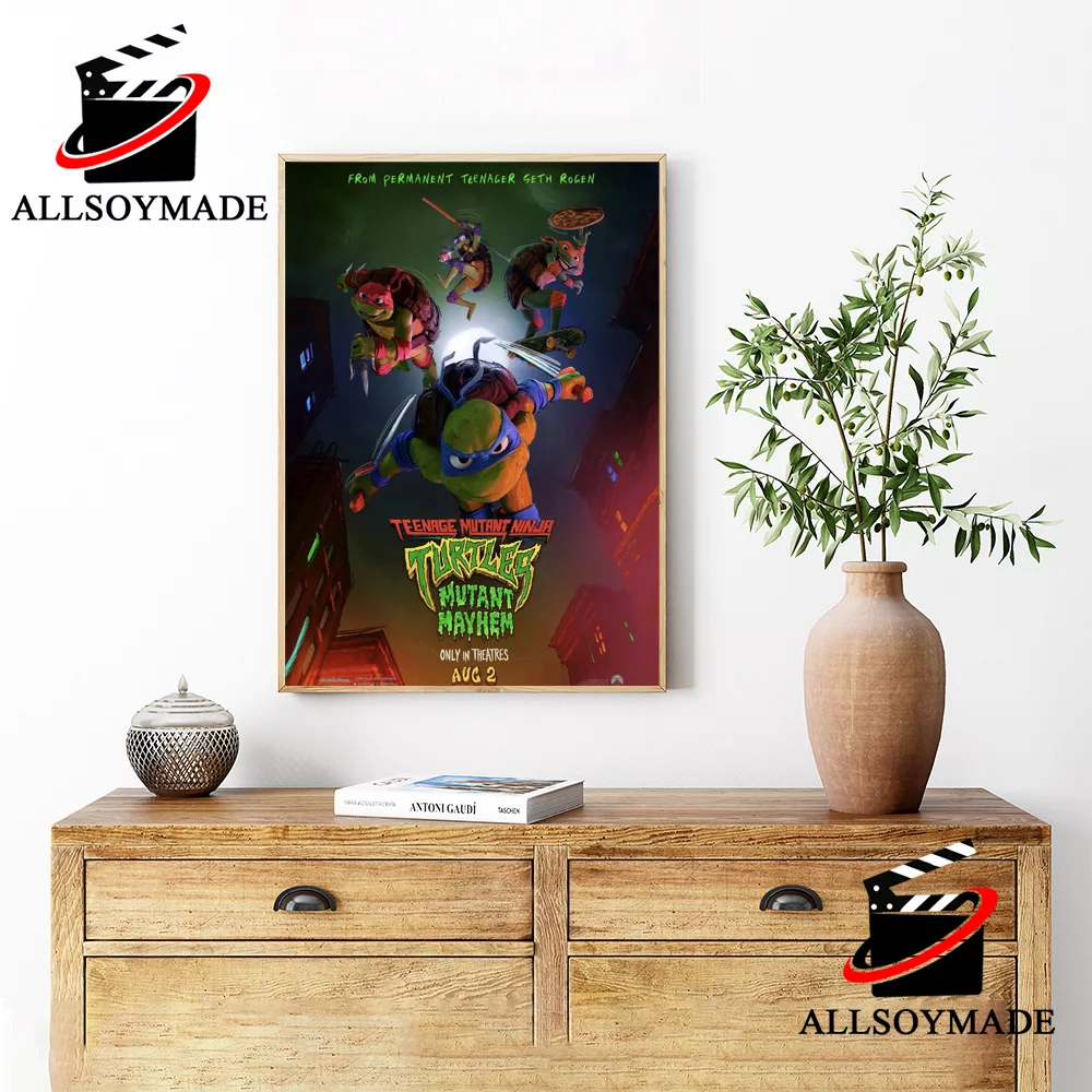 https://storage.googleapis.com/woobackup/allsoymade/2023/05/BrDQA9ML-Donatello-Michaelangelo-Leonardo-Raphael-Characters-Movie-TMNT-Mutant-Mayhem-Poster-2-jpg.webp