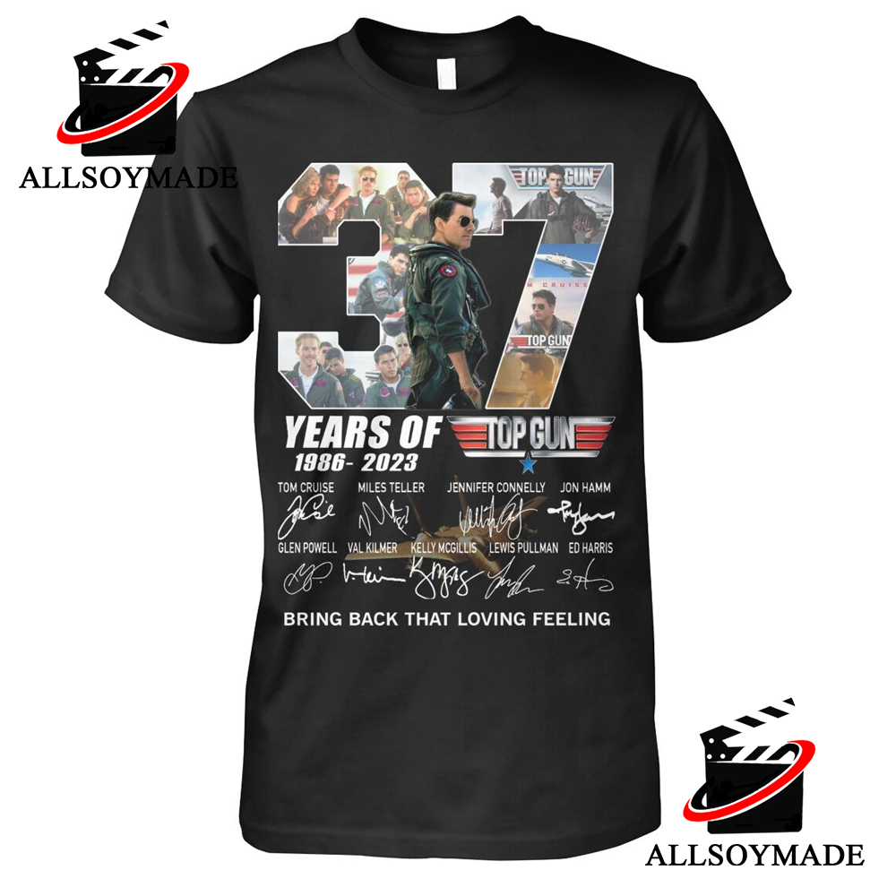 Unique Bring Back That Loving Feeling 37 Years Of Top Gun T Shirt