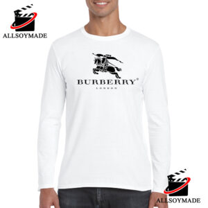 BURBERRY Logo-Embroidered Cotton-Jersey T-Shirt for Men