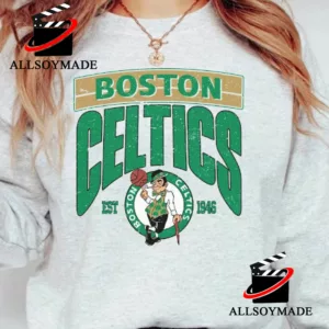 NBA Basketball EST 1946 Vintage Boston Celtics Sweatshirt, Cheap Boston Celtics Merchandise 1