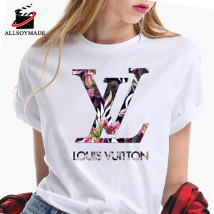 LOUIS VUITTON LV Monogram Floral Embroidered Sweatshirt For Men White