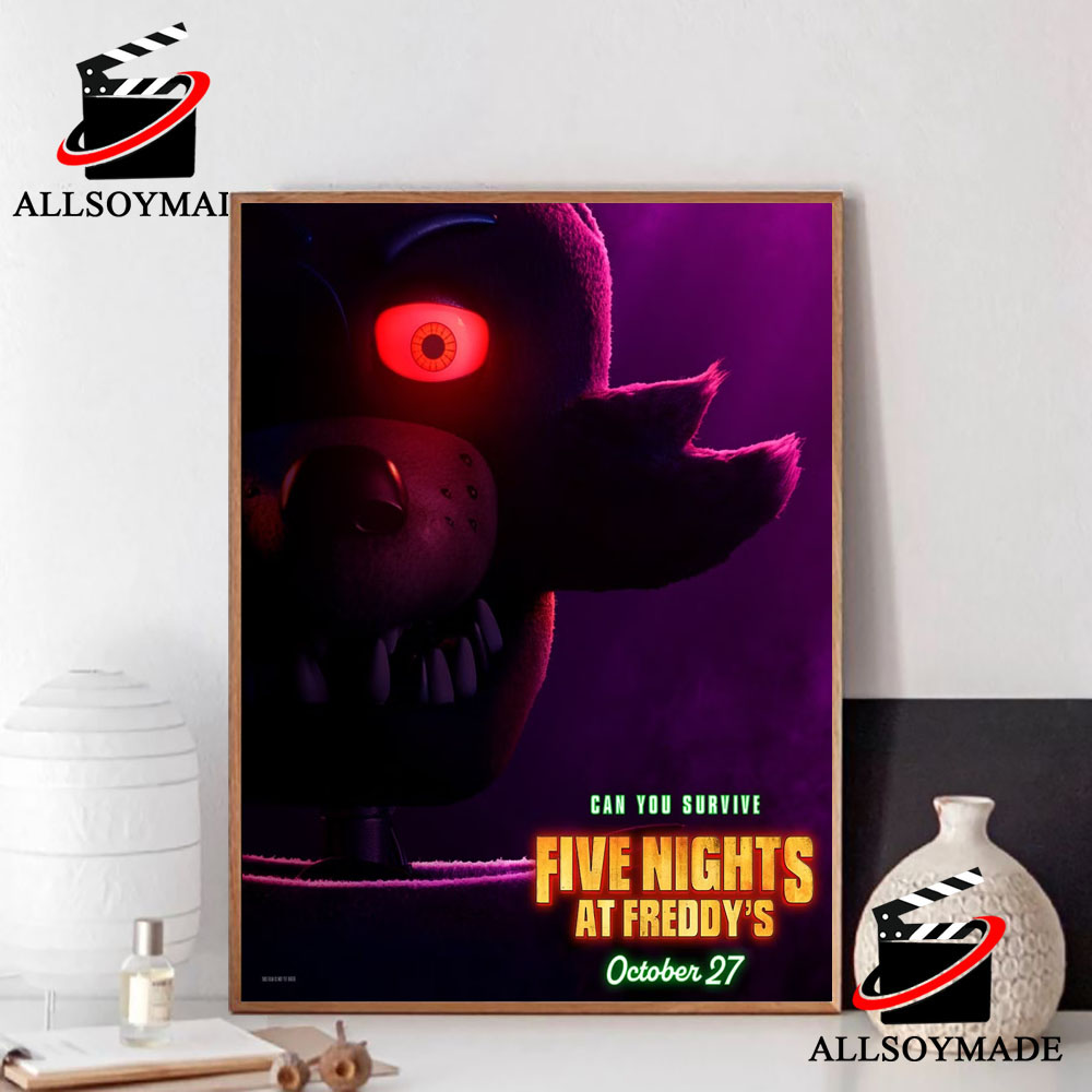 NEW 2023 Five Nights at Freddy's Movie Poster Gaming FNAF Movie Art Poster  USA