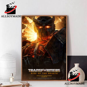 Optimus Primal Movie Transformers Rise Of The Beasts Poster 1
