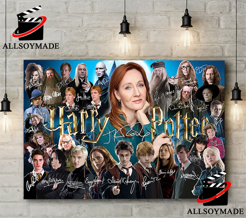 Unique J K Rowling Movie Harry Potter Poster Art, Harry Potter