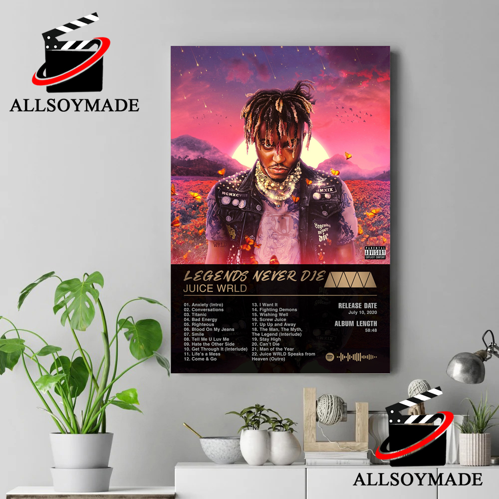 Juice Wrld 'Legends Never Die Lego' Poster – Posters Plug