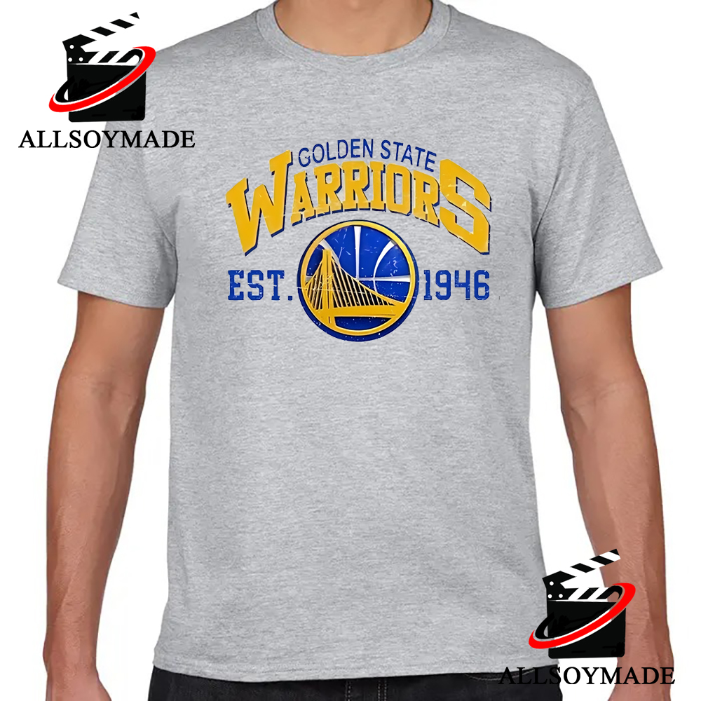 Nba Golden State Warriors Women's Short Sleeve Vintage Logo Tonal