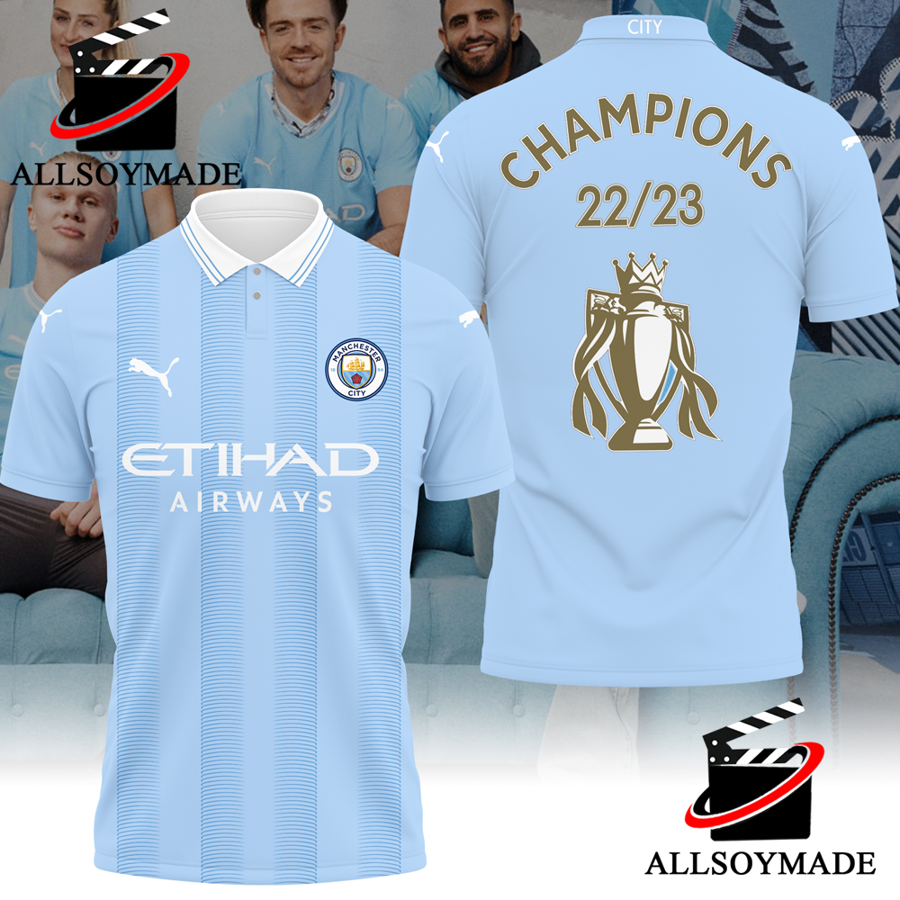 man city champions jersey