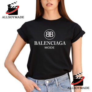 Balenciaga Woman's Black Shirt