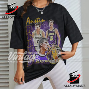 Austin Reaves 15 Los Angeles Lakers basketball 2023 T-shirt, hoodie,  sweater, long sleeve and tank top