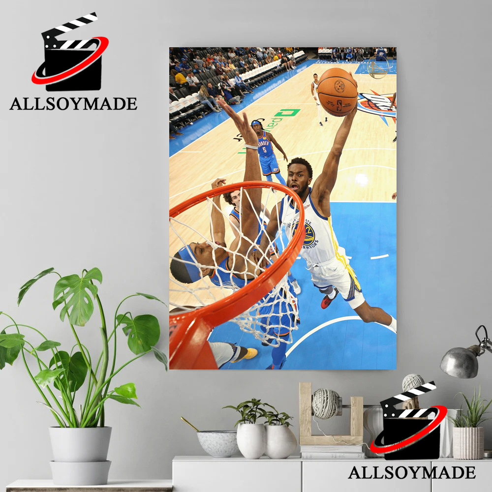 Andrew Wiggins dunk Poster for Sale by Powliny