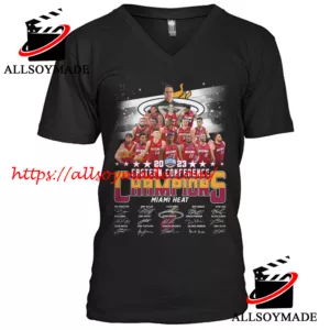 2023 Eastern Conference Champions Miami Heat T Shirt Mens, Miami Heat Champions T Shirt 2