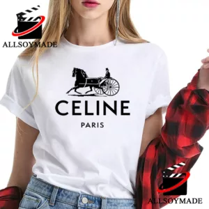 Celine Paris Boxy T-Shirt