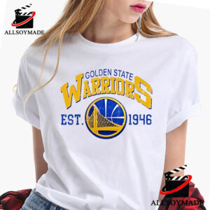 Logo EST 1946 Golden State Warriors T Shirt Womens, Golden State Warriors Merchandise