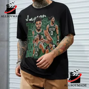 Jayson Tatum Basketball Player Vintage Graphic Unisex T-Shirt - Teeruto