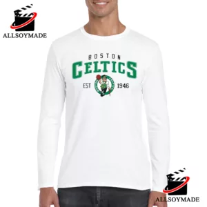 NBA Basketball EST 1946 Boston Celtics T Shirt Womens, Boston Celtics Vintage Sweatshirt 2