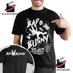 Bad Bunny Puerto Rico T-Shirt - Black