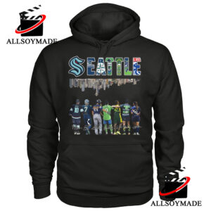 Seattle Kraken Seattle Seahawks And Seattle Mariners T-Shirt - Yeswefollow