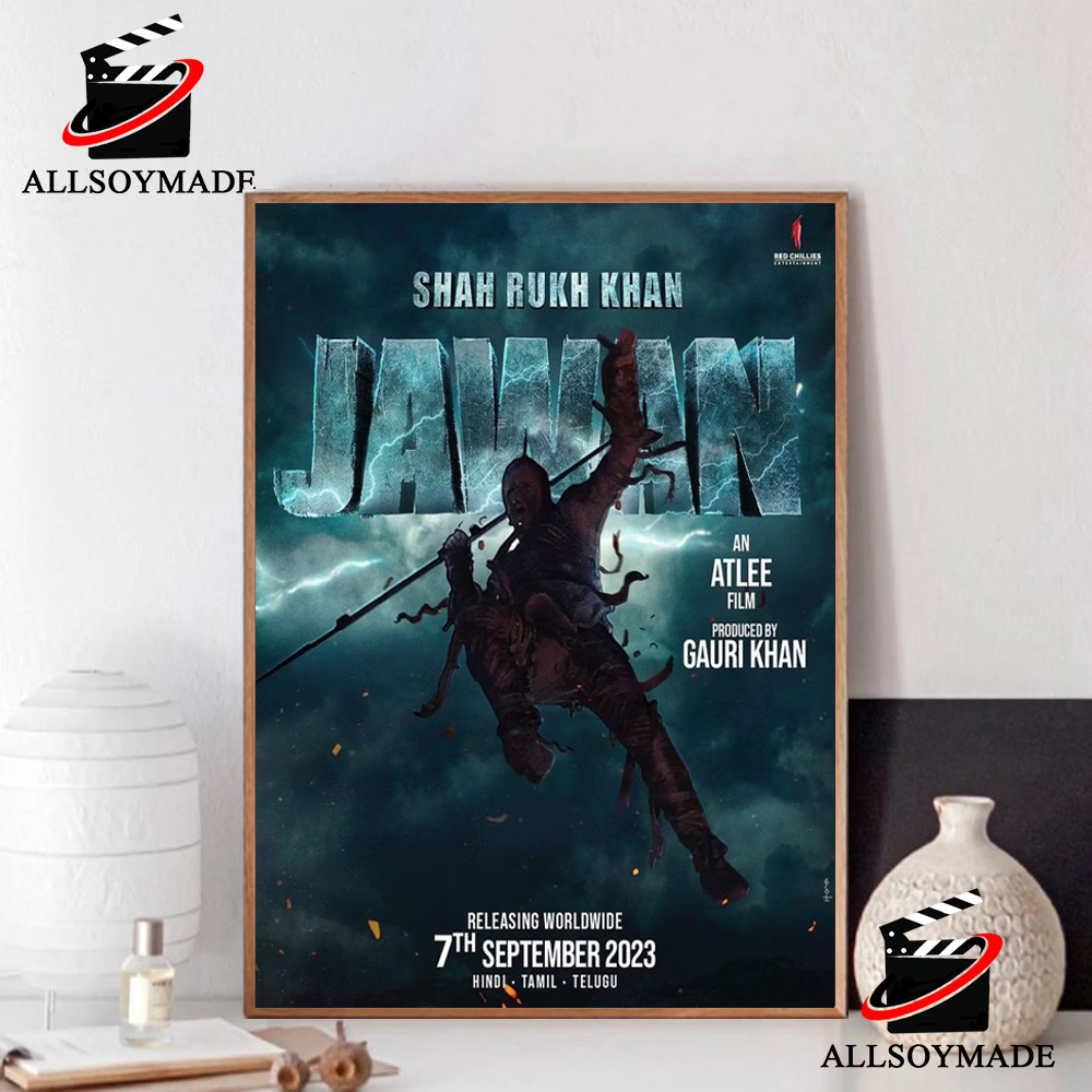 Ready?, Jawan Official Metal Poster